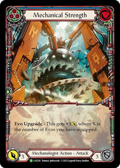 Mechanical Strength (Blue) [LGS226] (Promo)  Rainbow Foil-1
