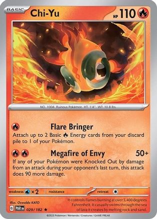 Chi-Yu (029/182) (Build & Battle Box) [Scarlet & Violet: Paradox Rift]-1