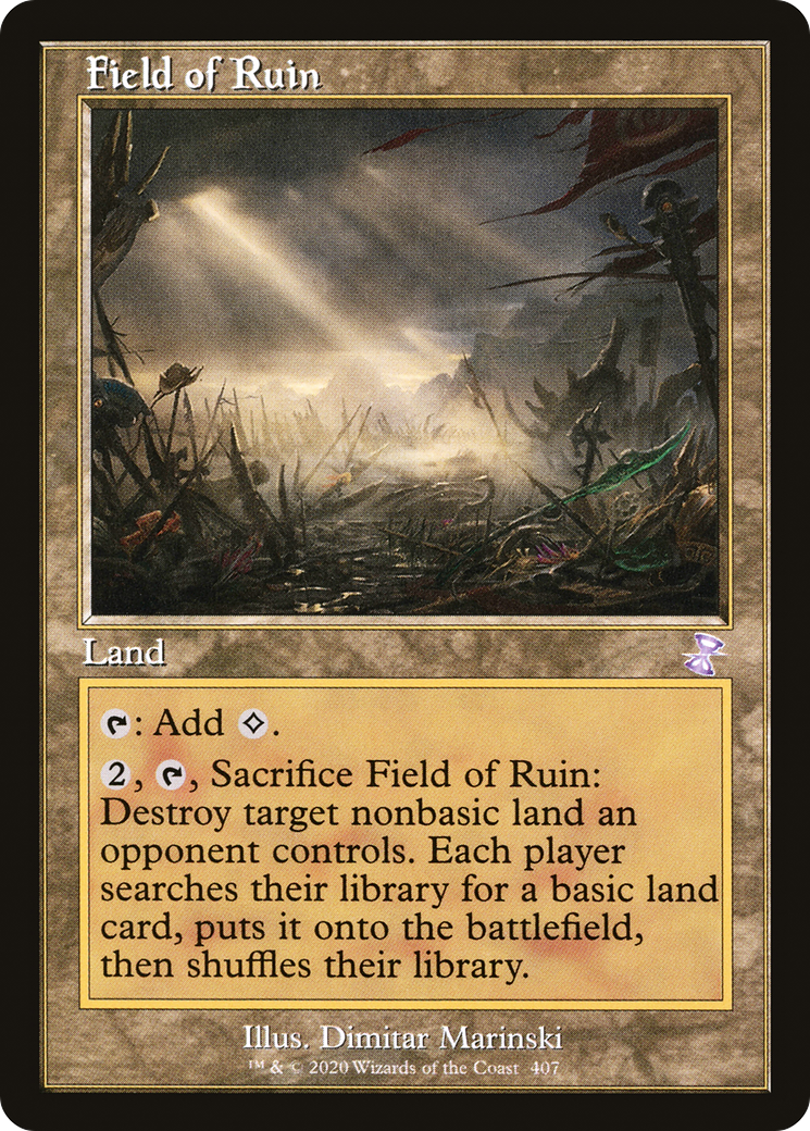 Field of Ruin (Timeshifted) [Time Spiral Remastered]-1