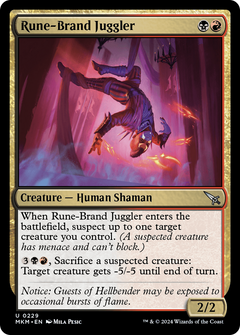 Rune-Brand Juggler [Murders at Karlov Manor]-1