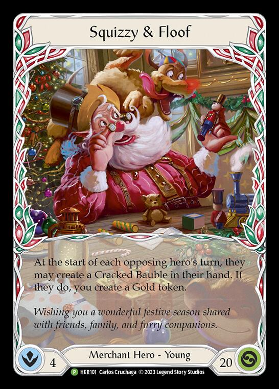 Squizzy & Floof [HER101] (Promo)  Rainbow Foil-1