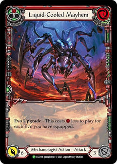 Liquid-Cooled Mayhem (Red) [LGS198] (Promo)  Rainbow Foil-1
