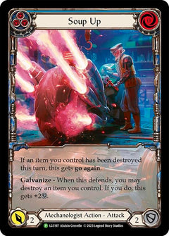 Soup Up (Blue) [LGS197] (Promo)  Rainbow Foil-1