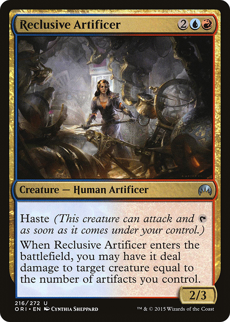 Reclusive Artificer [Magic Origins]-1