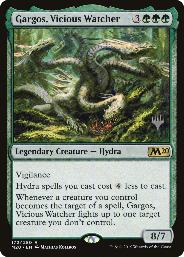 Gargos, Vicious Watcher (Promo Pack) [Core Set 2020 Promos]-1