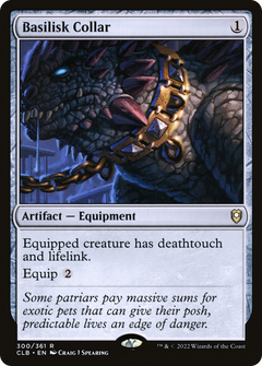 Basilisk Collar [Commander Legends: Battle for Baldur's Gate]-1