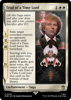 Trial of a Time Lord (WHO-029) - Doctor Who Foil-1