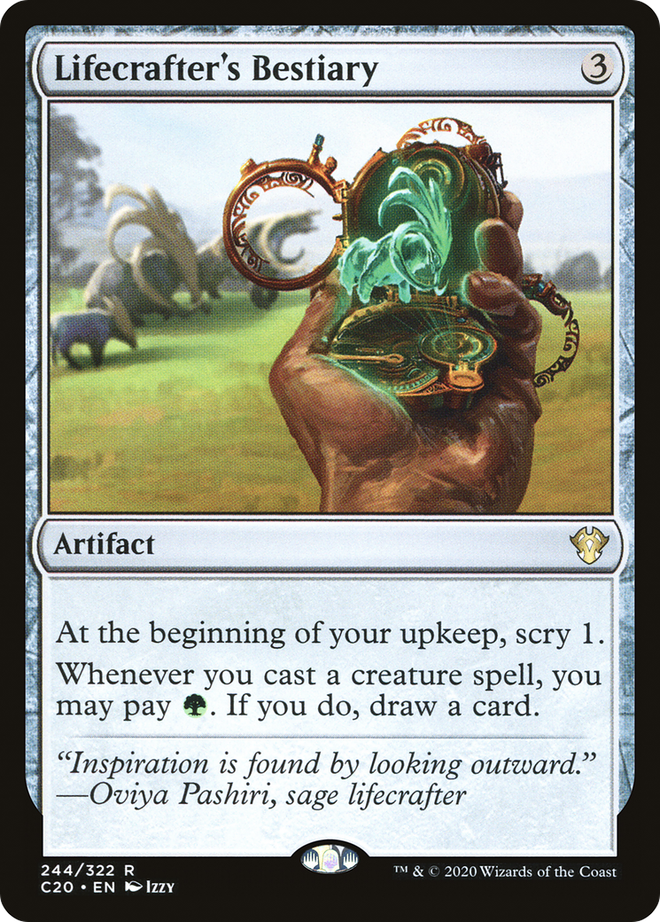 Lifecrafter's Bestiary [Commander 2020]-1