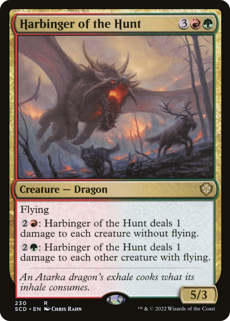 Harbinger of the Hunt [Starter Commander Decks]-1