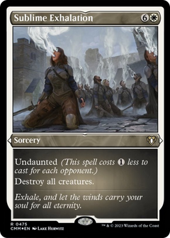 Sublime Exhalation (Foil Etched) [Commander Masters]-1