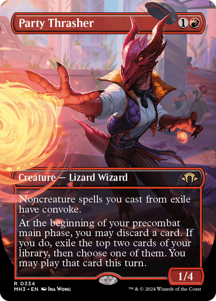 Party Thrasher (Borderless) [Modern Horizons 3]-1