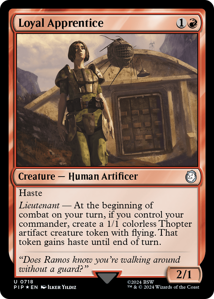 Loyal Apprentice (Surge Foil) [Fallout]-1