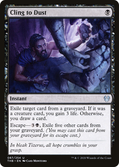 Cling to Dust [Theros Beyond Death]-1