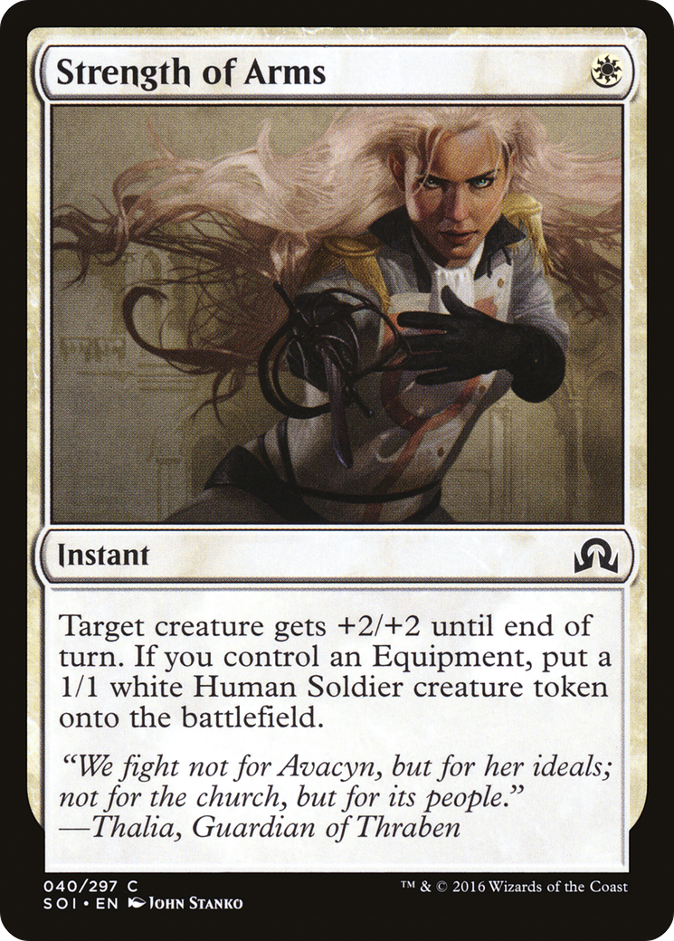 Strength of Arms [Shadows over Innistrad]-1