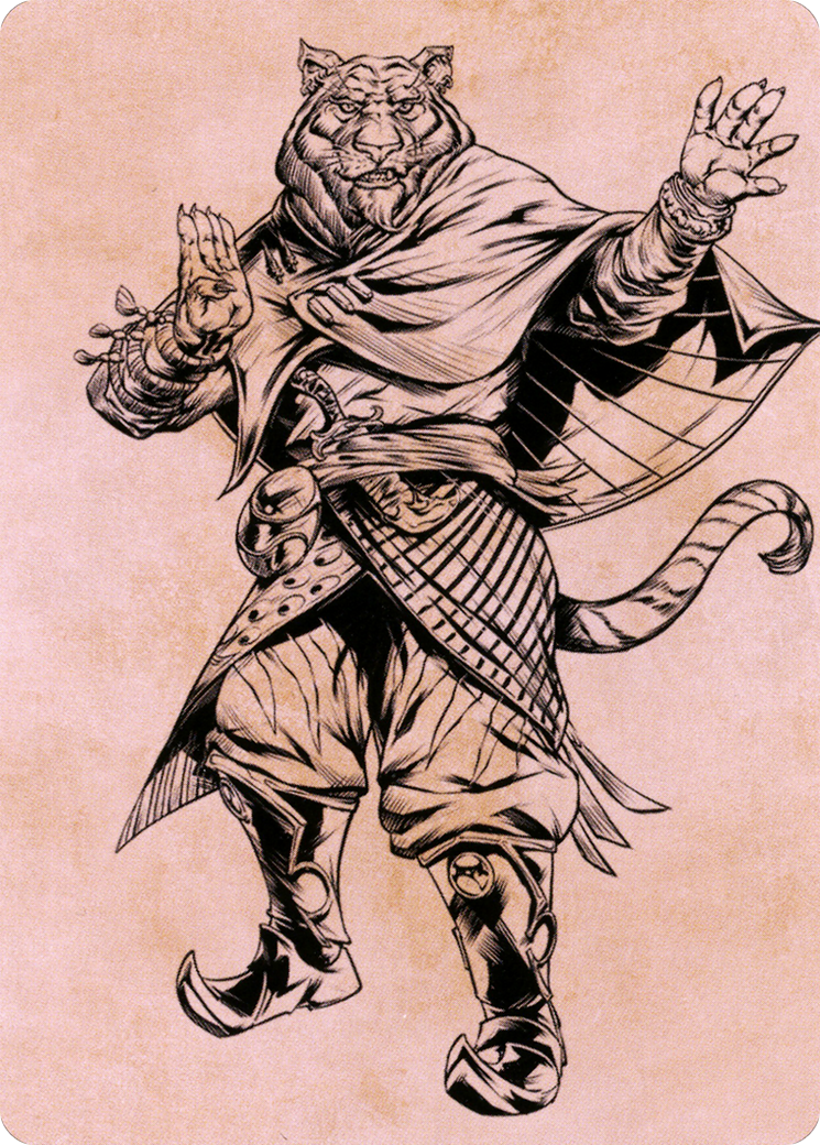 Mahadi, Emporium Master // Mahadi, Emporium Master (ACLB-070) - Battle for Baldur's Gate Art Series (Borderless) Foil-3