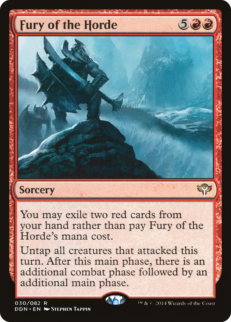Fury of the Horde [Duel Decks: Speed vs. Cunning]-1