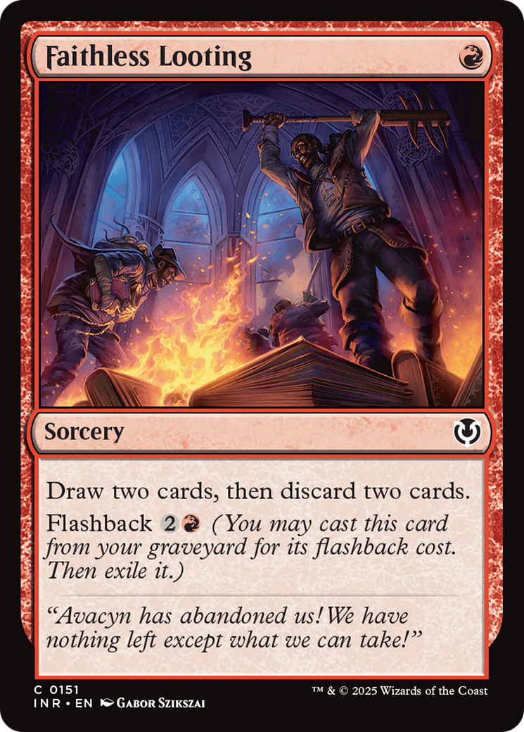 Faithless Looting [Innistrad Remastered]-1