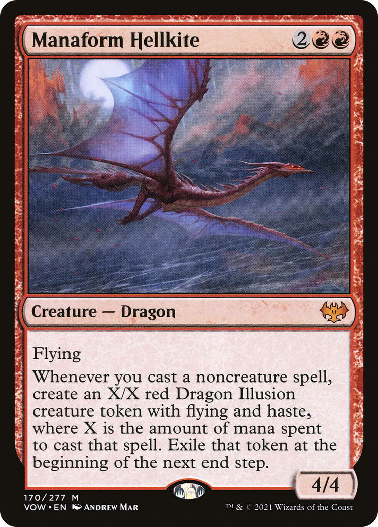 Manaform Hellkite [Innistrad: Crimson Vow]-1