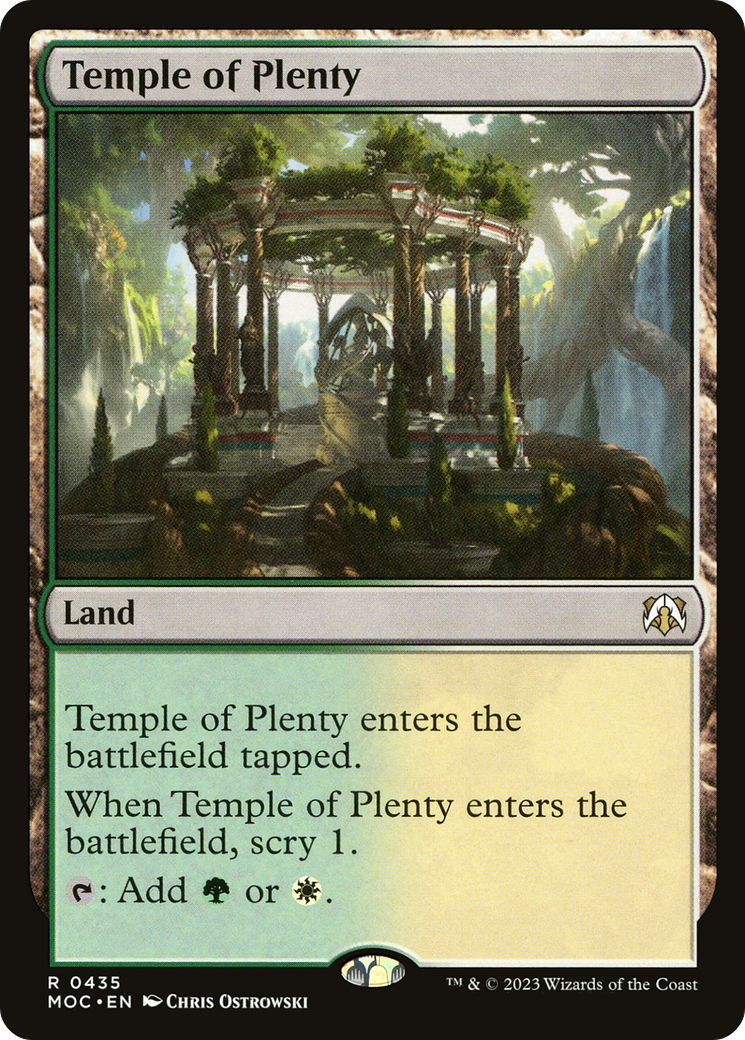 Temple of Plenty [March of the Machine Commander]-1