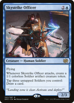 Skystrike Officer (Promo Pack) [The Brothers' War Promos]-1