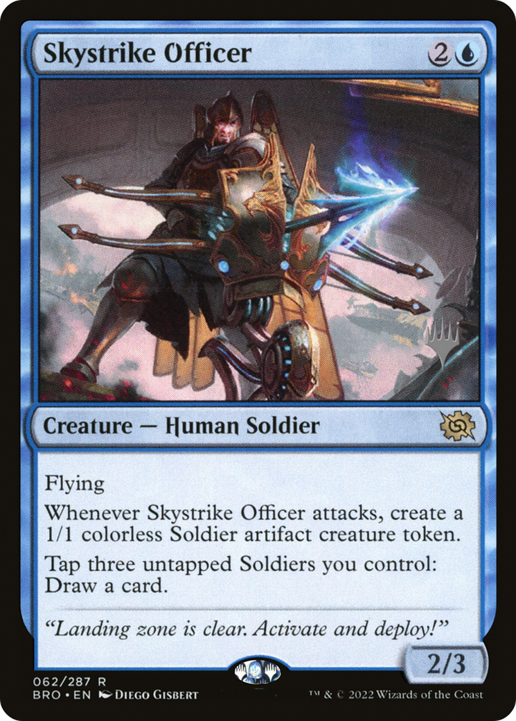 Skystrike Officer (Promo Pack) [The Brothers' War Promos]-1