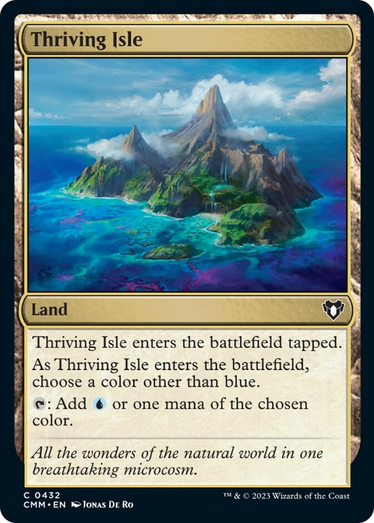 Thriving Isle [Commander Masters]-1