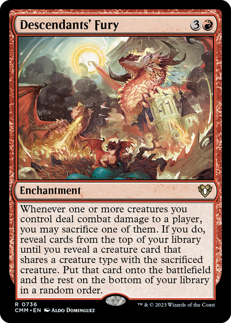 Descendants' Fury [Commander Masters]-1