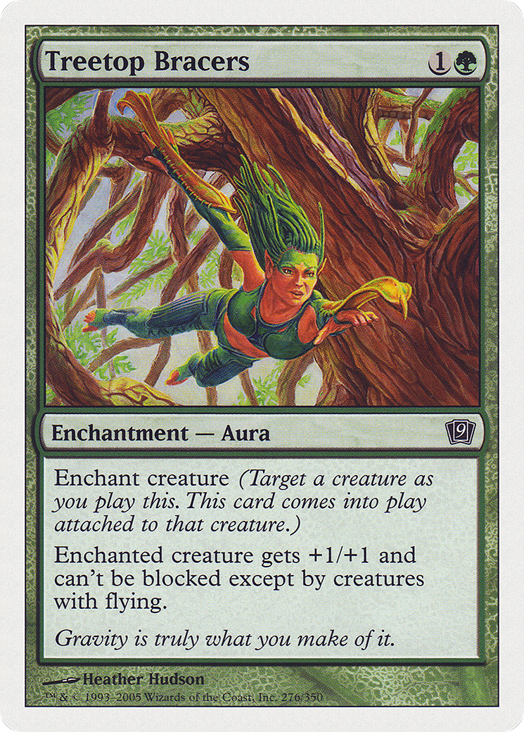 Treetop Bracers (9ED-276) - 9th Edition-1