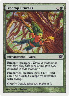 Treetop Bracers (9ED-276) - 9th Edition Foil-1