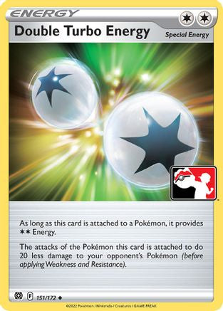 Double Turbo Energy (151/172) (Cosmos Holo) [Prize Pack Series One]-1