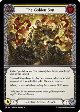 The Golden Son (Yellow) [HVY059] (Heavy Hitters)  Rainbow Foil-1