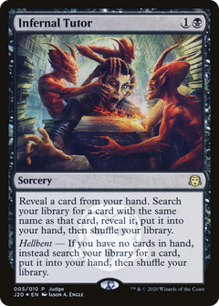 Infernal Tutor [Judge Gift Cards 2020]-1