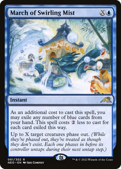 March of Swirling Mist (Promo Pack) [Kamigawa: Neon Dynasty Promos]-1