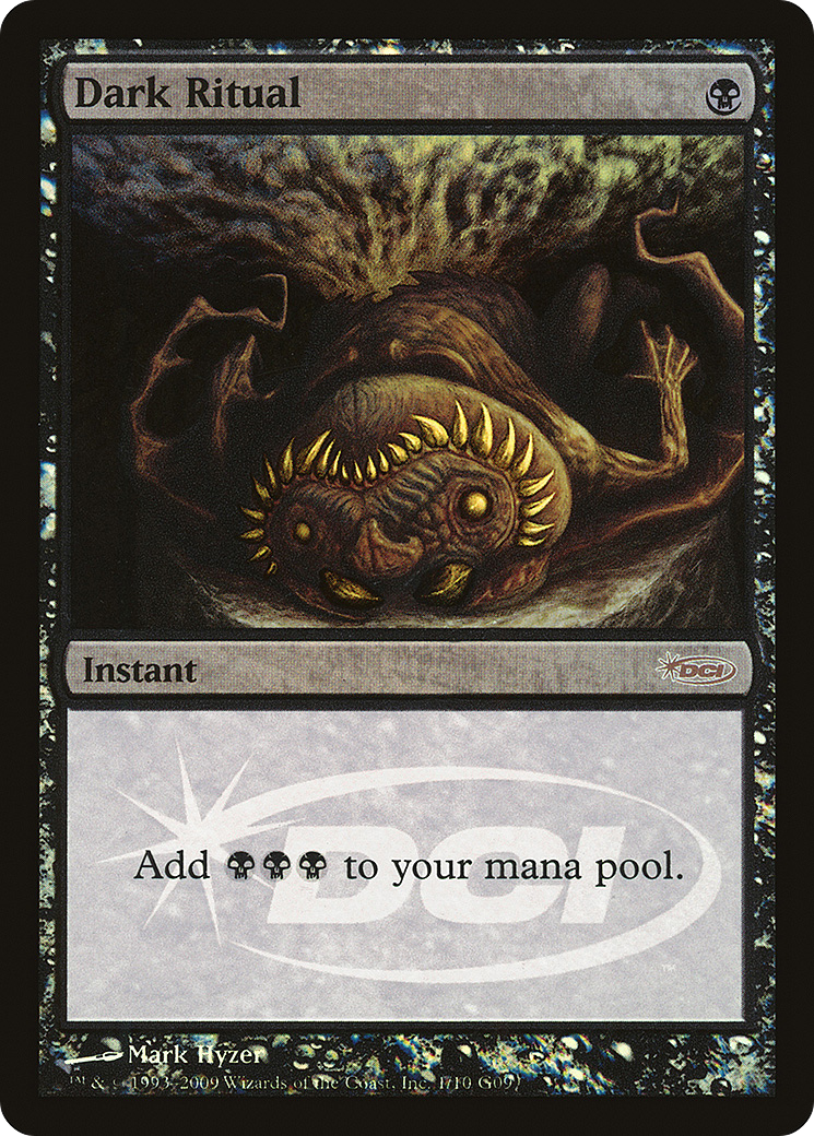 Dark Ritual [Judge Gift Cards 2009]-1