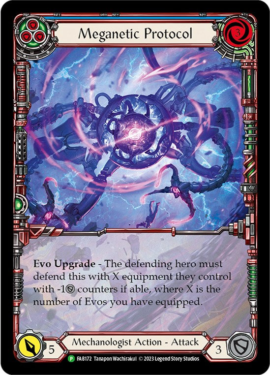Meganetic Protocol [FAB172] (Promo)  Rainbow Foil-1