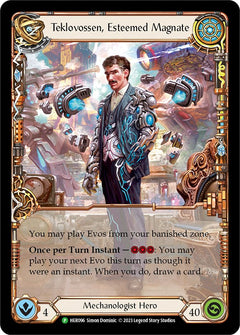 Teklovossen, Esteemed Magnate [HER096] (Promo)  Rainbow Foil-1