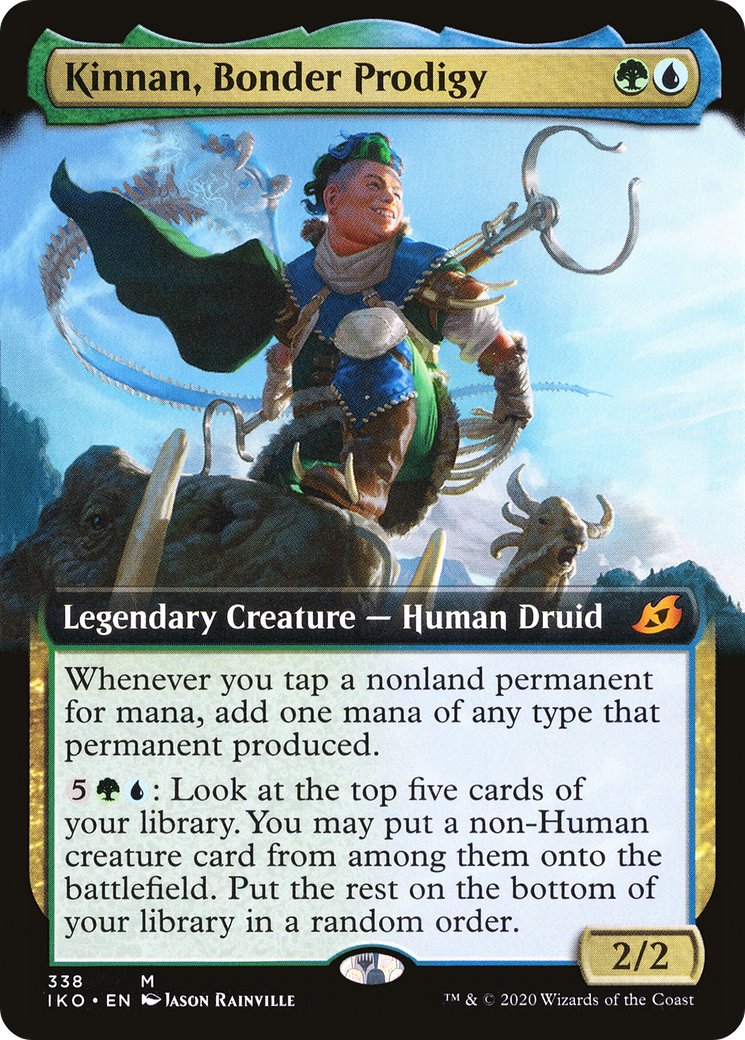 Kinnan, Bonder Prodigy (Extended Art) [Ikoria: Lair of Behemoths]-1