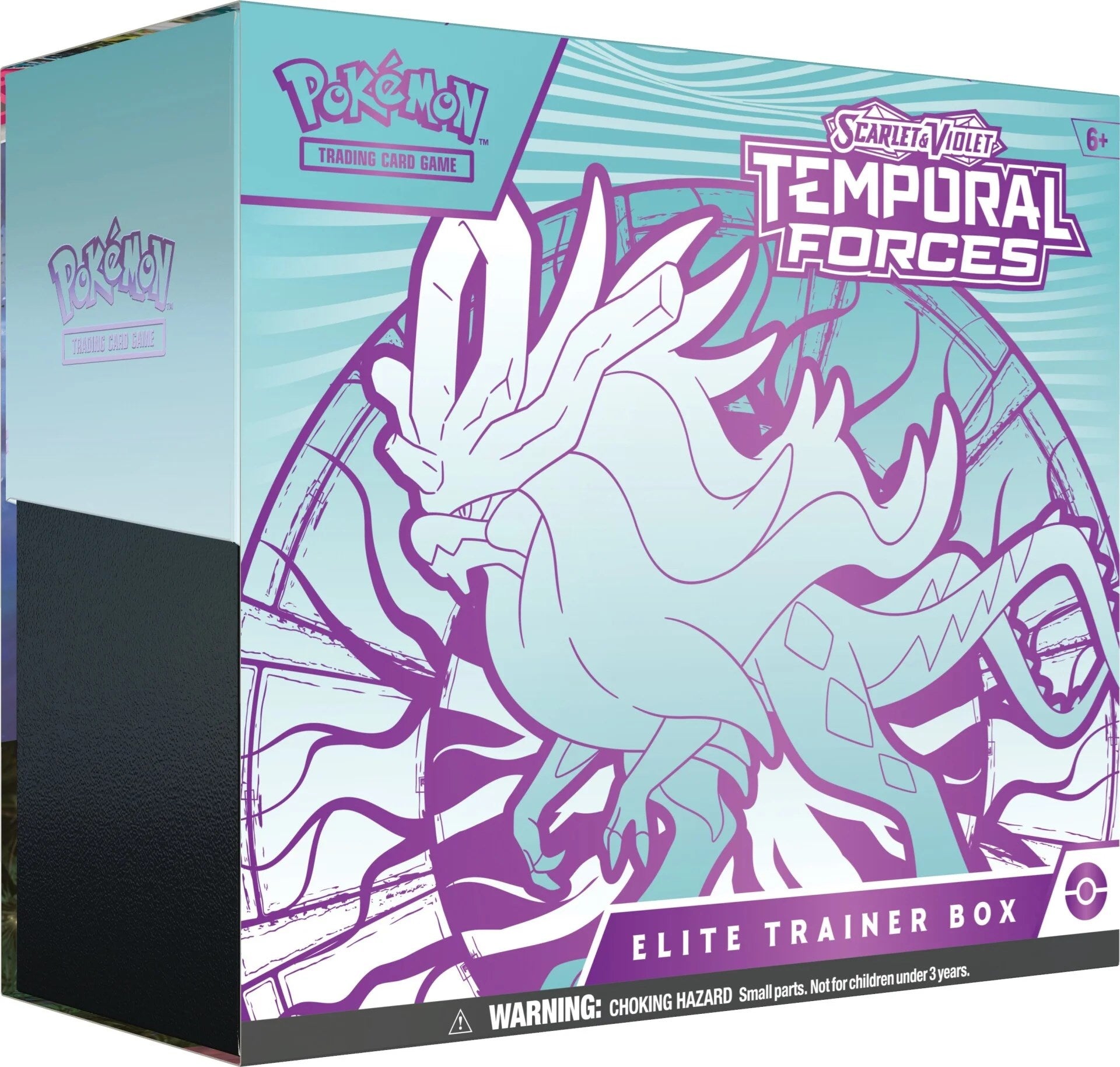 Scarlet & Violet: Temporal Forces - Elite Trainer Box (Walking Wake)-1