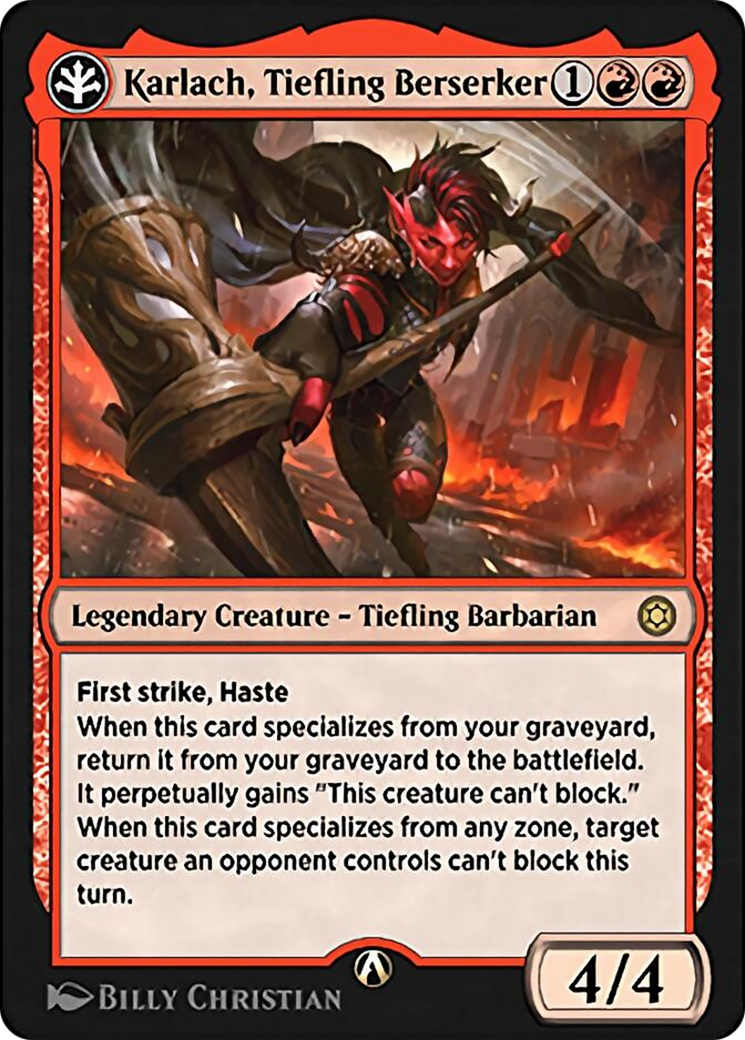 Karlach, Tiefling Berserker (HBG-14R) - Alchemy Horizons: Baldur's Gate-1
