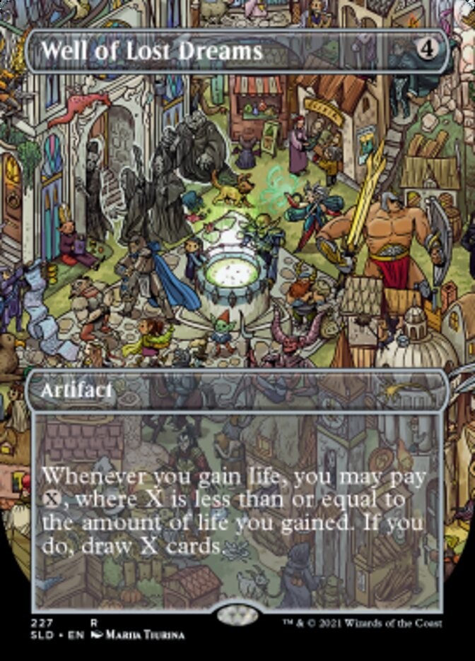 Well of Lost Dreams (227) (Borderless) [Secret Lair Drop Series]-1