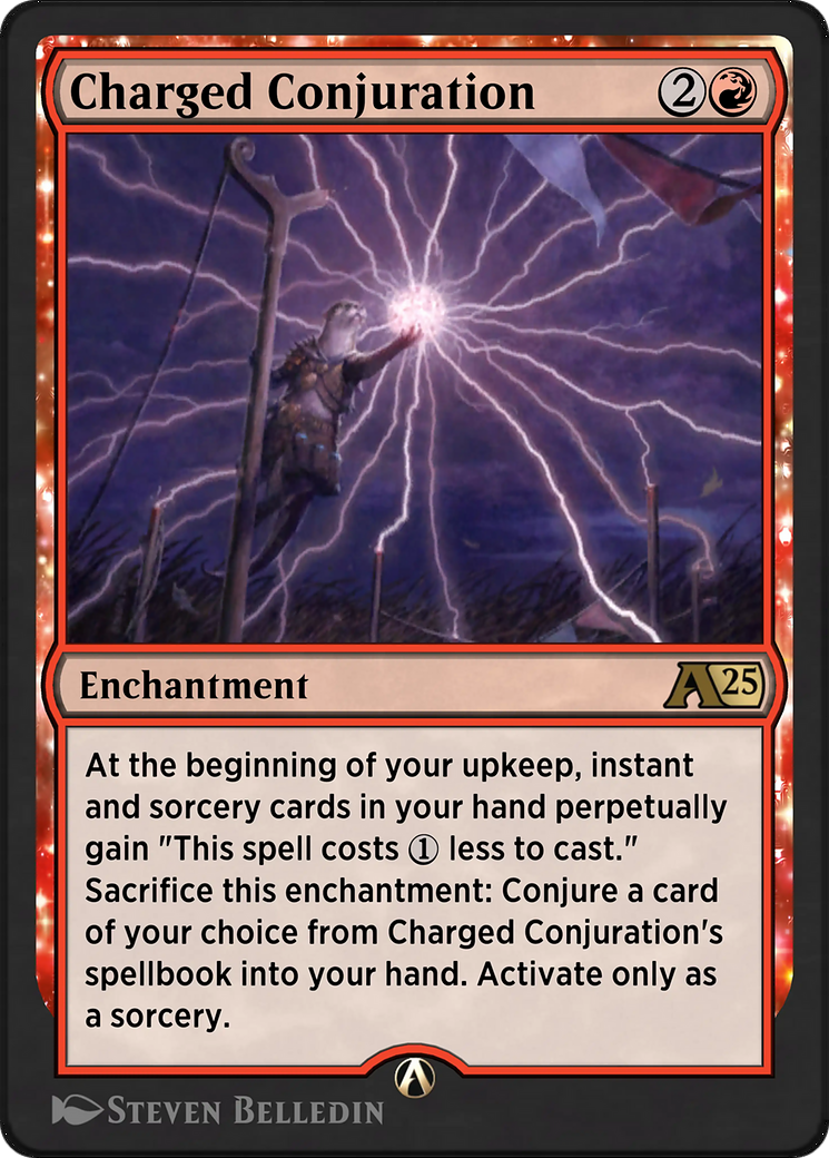 Charged Conjuration (YBLB-014) - Alchemy: Bloomburrow-1