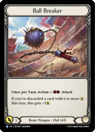 Ball Breaker [HVY006] (Heavy Hitters)  Cold Foil-1