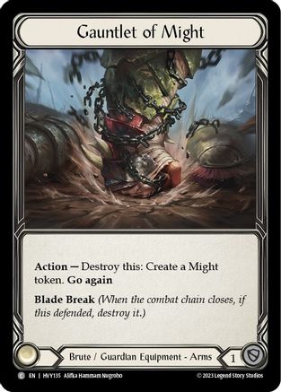Gauntlet of Might [HVY135] (Heavy Hitters)-1