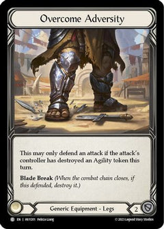 Overcome Adversity [HVY201] (Heavy Hitters)  Cold Foil-1