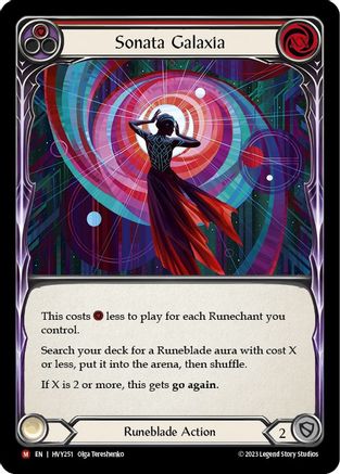 Sonata Galaxia [HVY251] (Heavy Hitters)  Rainbow Foil-1