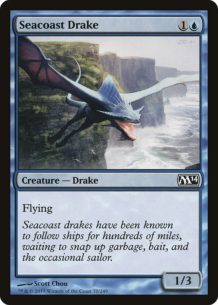 Seacoast Drake [Magic 2014]-1