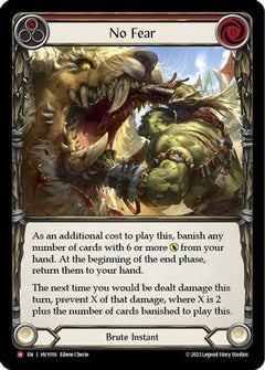 No Fear [HVY016] (Heavy Hitters)  Rainbow Foil-1