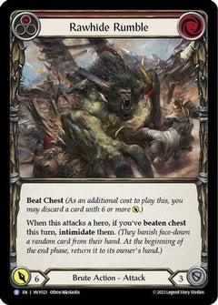 Rawhide Rumble (Red) [HVY023] (Heavy Hitters)  Rainbow Foil-1