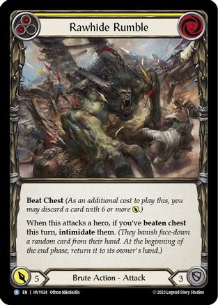 Rawhide Rumble (Yellow) [HVY024] (Heavy Hitters)-1