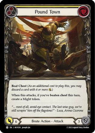 Pound Town (Yellow) [HVY036] (Heavy Hitters)-1